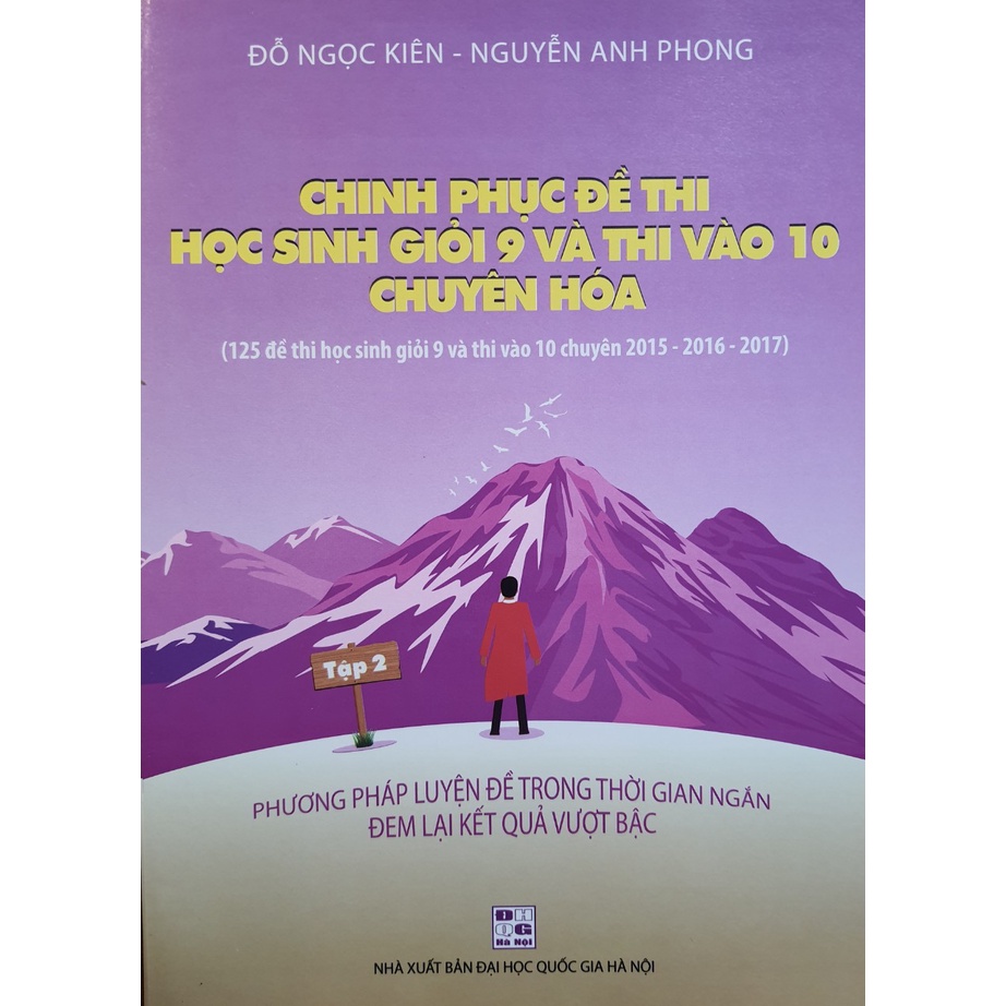 Sách - Combo Chinh phục đề thi học sinh giỏi 9 và thi vào 10 chuyên Hóa