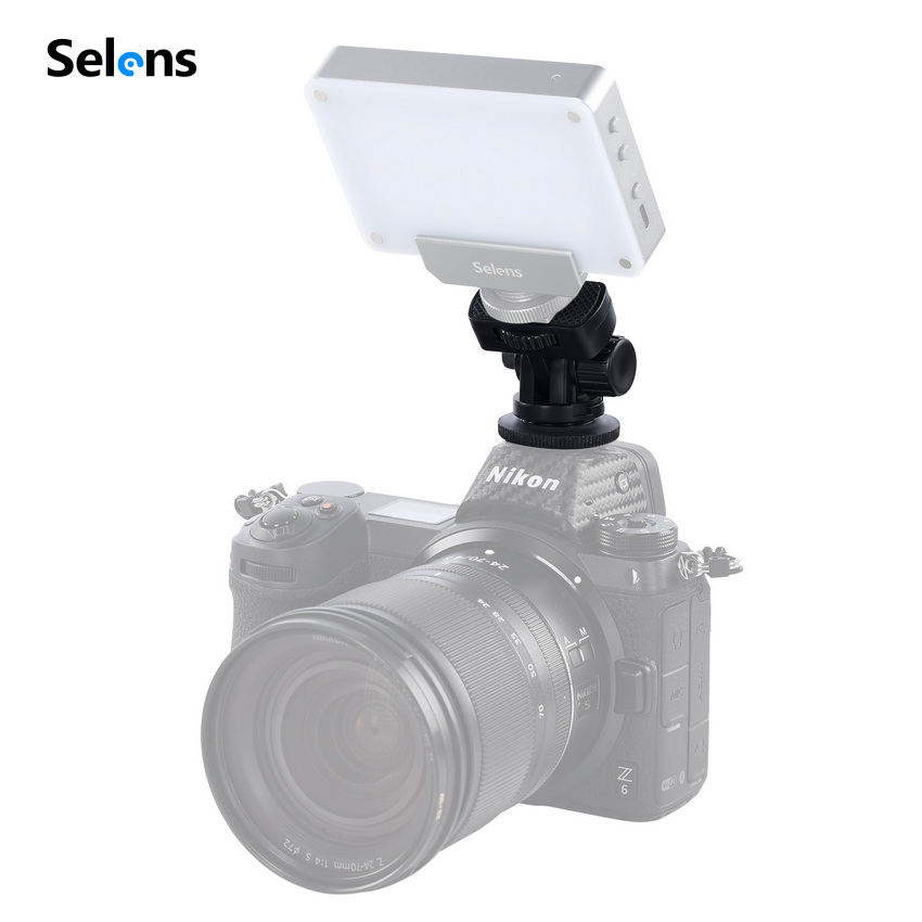 Chân Gắn Thiết Bị Type F Chân Vít 1/4 Selens Cho Tay Cầm Chống Rung Camera DSLR