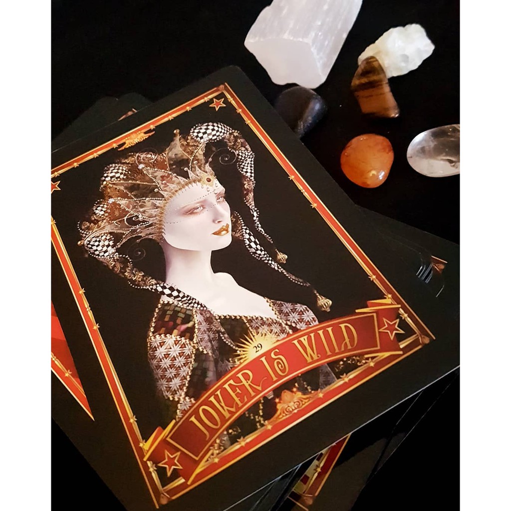 Bộ Bài Divine Circus Oracle (Mystic House Tarot Shop) - Bài Gốc Authentic Chính Hãng 100%