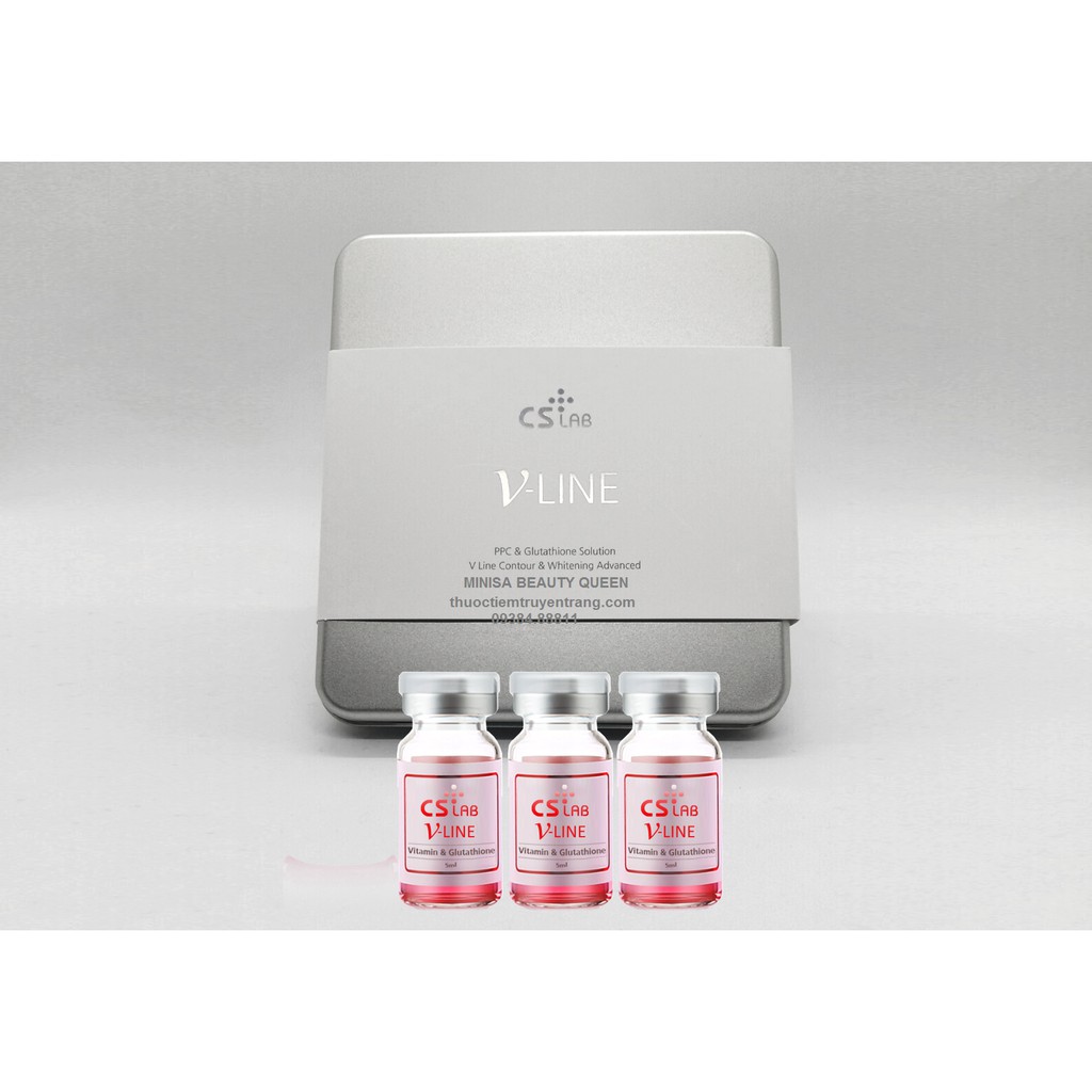 Tiêm mỡ thon gọn mặt CS LAB Vline PPC hộp sắt