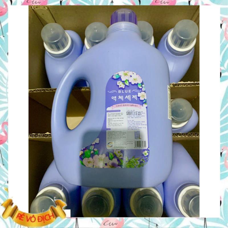 Nước Giặt Blue ⚡FREESHIP⚡ hương Thảo Mộc chai 2l - dạng gel siêu đậm đặc hương thơm dịu nhẹ