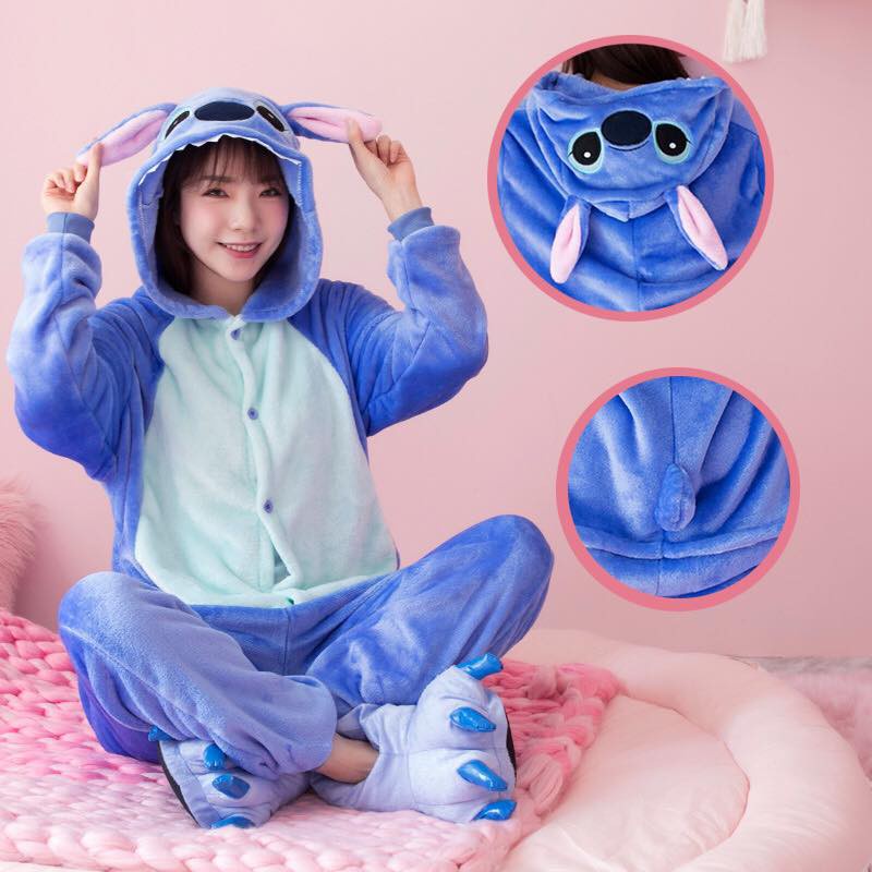 Bộ liền thân siêu đáng yêu hình Stitch