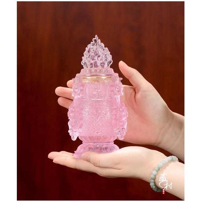 Bảo Bình liuli đựng xá lợi - pháp bảo