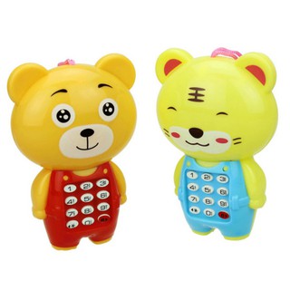 Điện thoại đồ chơi phát nhạc thiết kế vui nhộn dành cho bé