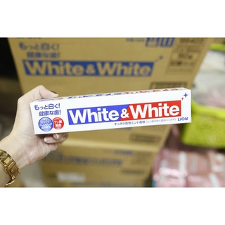 Kem đánh răng White & White Lion của Nhật