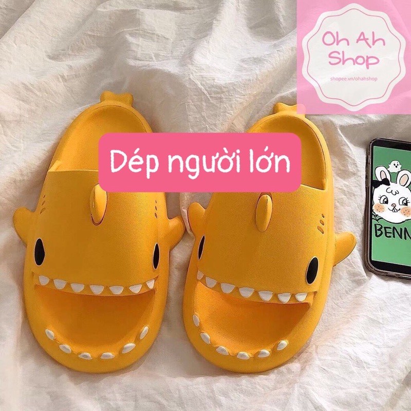 🍓 Dép Cá Mập Size Người Lớn Siêu Dễ Thương Mẫu Mới 2021 Đáng Yêu ORDER