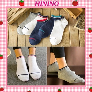 Vớ tất lười nam ngắn cổ kháng khuẩn Hàn Quốc viền cổ TN04