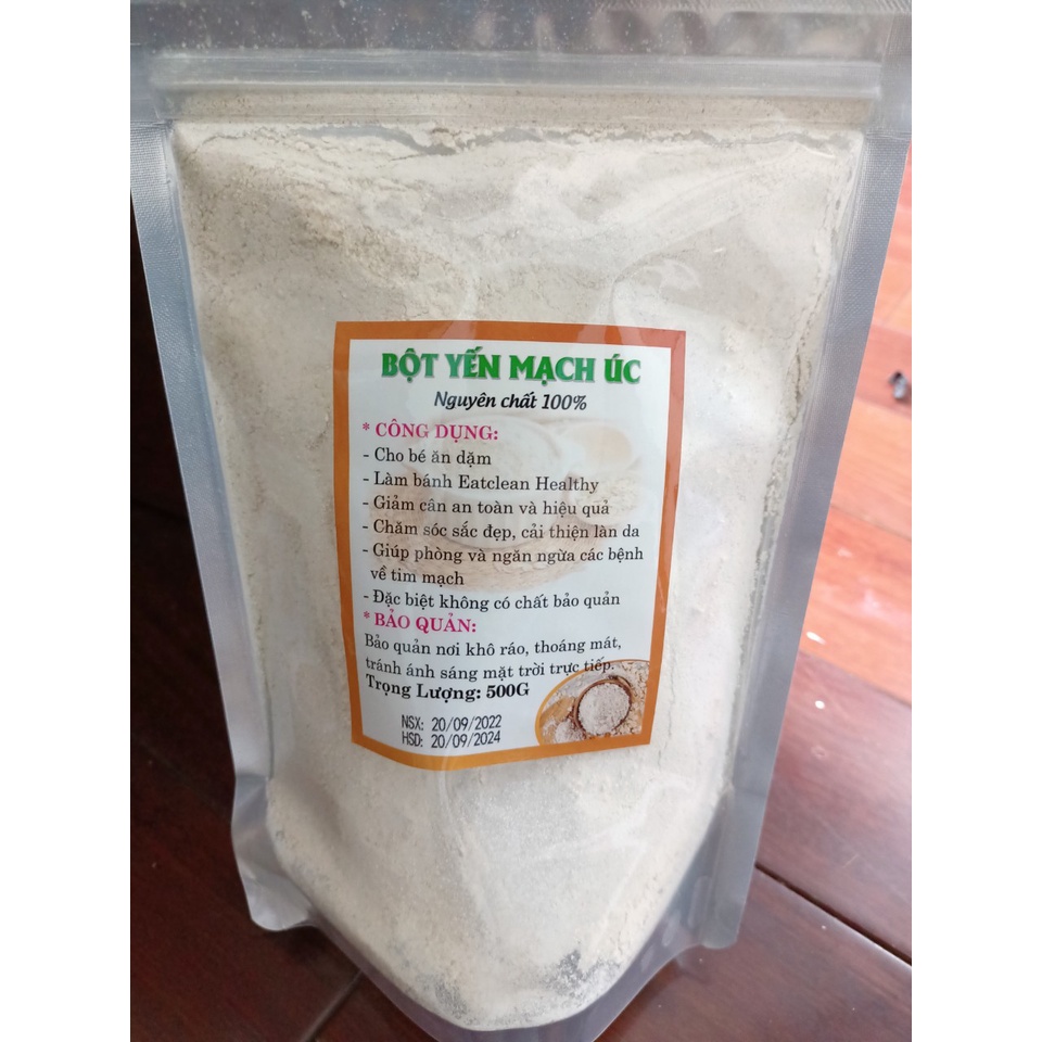 500g BỘT Yến Mạch Úc nguyên chất 100%