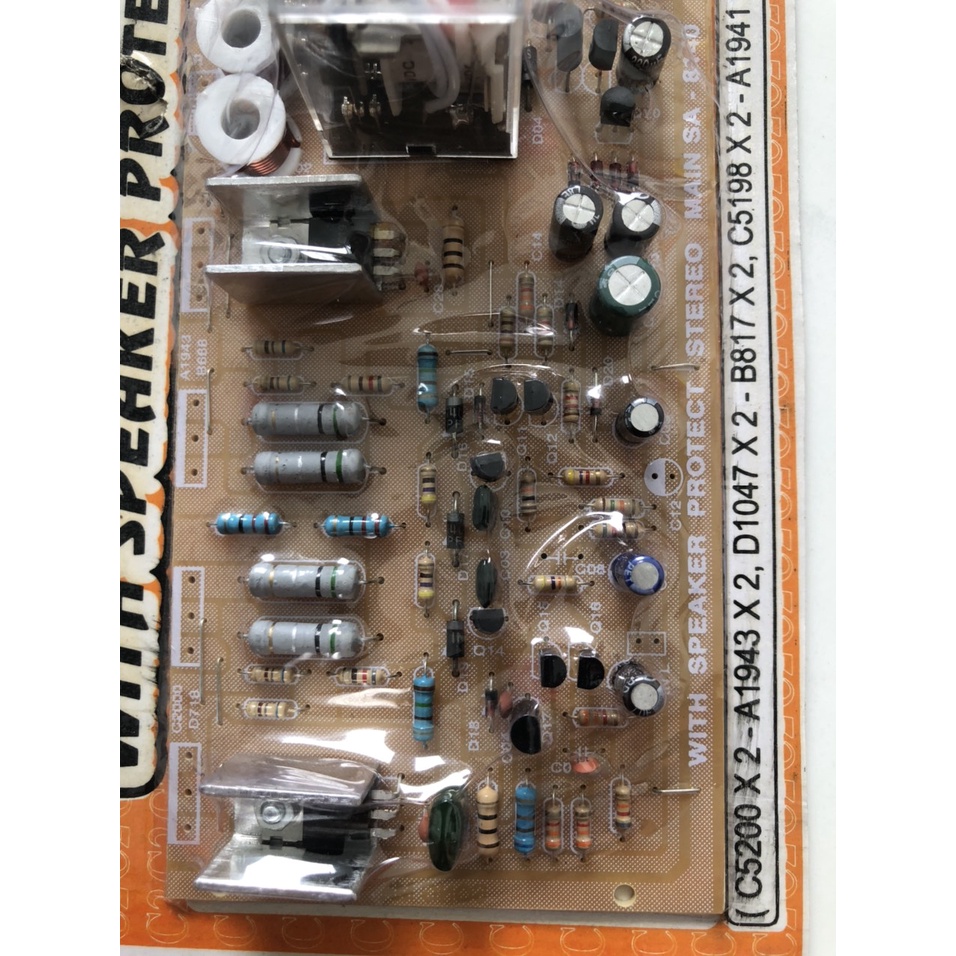 BO MẠCH AMPLY CÔNG SUẤT 270W- SA8140-SONG MÃ