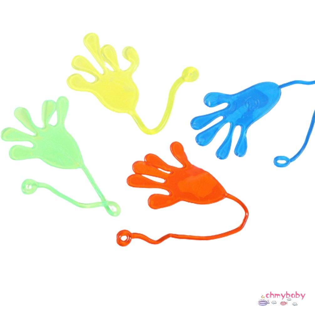 【OMB】 Squishy Toy Slap Hands Palm Toy Elastic Sticky Toy For Kid Gift Party Gags