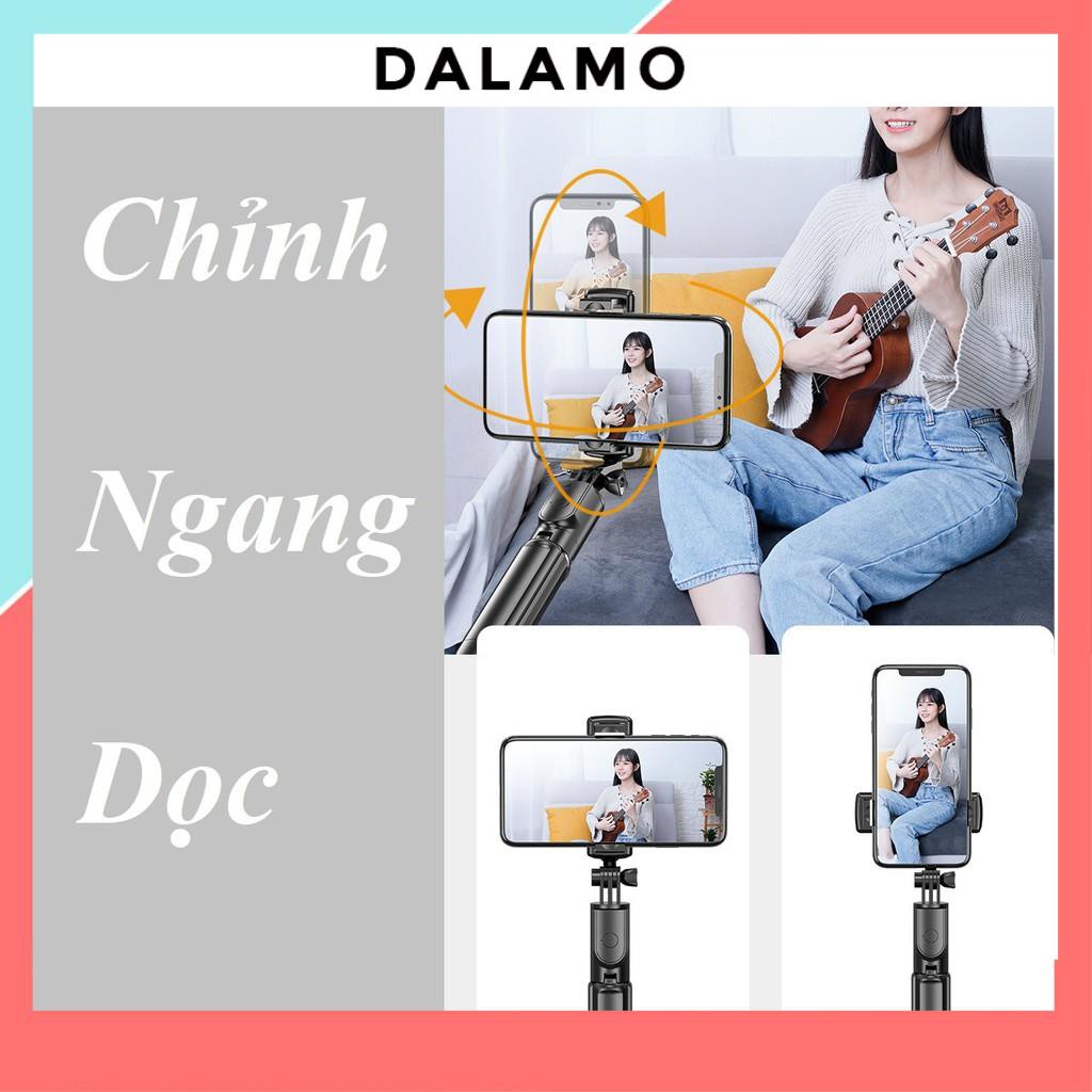 Gậy chụp ảnh tự sướng Bluetooth kiêm tripod 3 chân SELFIE Livestream S03 DALAMO | BigBuy360 - bigbuy360.vn