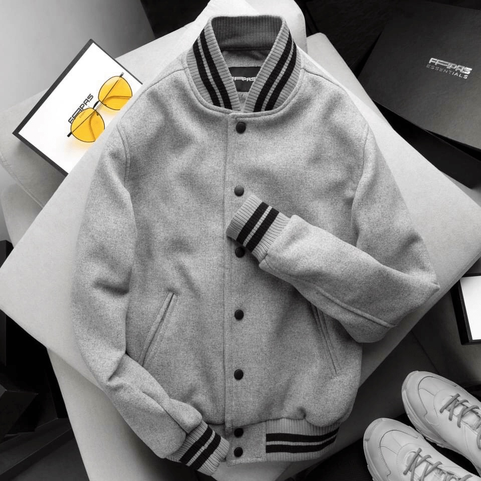 Áo Khoác Bomber  Nam nữ Hai Lớp Có Lót Trong Cao Cấp Thêu Họa Tiết Hot Trend Thời Trang Hàng Cao Cấp HHP