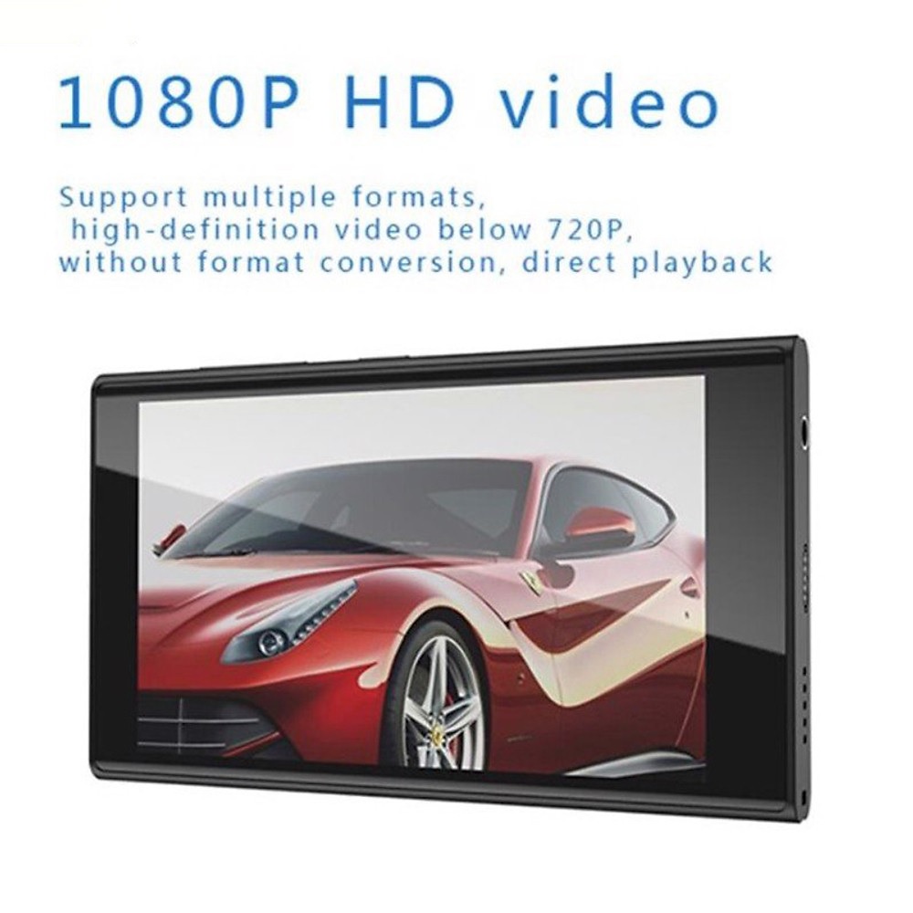 Ruizu H10 - Máy Nghe Nhạc Buetooth 5.0 Hai Chiều, Màn Hình Cảm Ứng, Xem Phim Full HD, Có Loa Ngoài