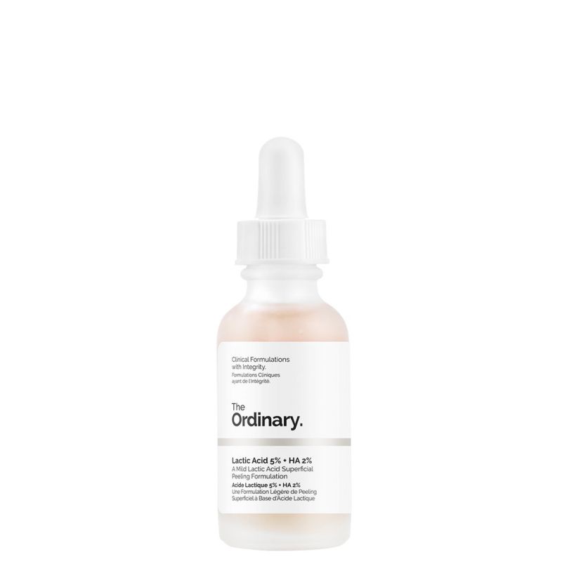Tinh chất dưỡng The Ordinary Lactic Acid 5% + HA Serum 30ml