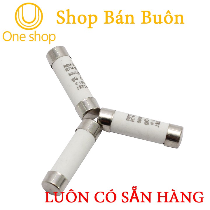 Cầu Chì Sứ 10x38mm 500V