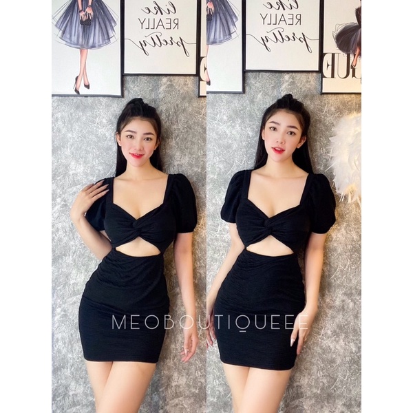 Body xoắn ngực tay bồng