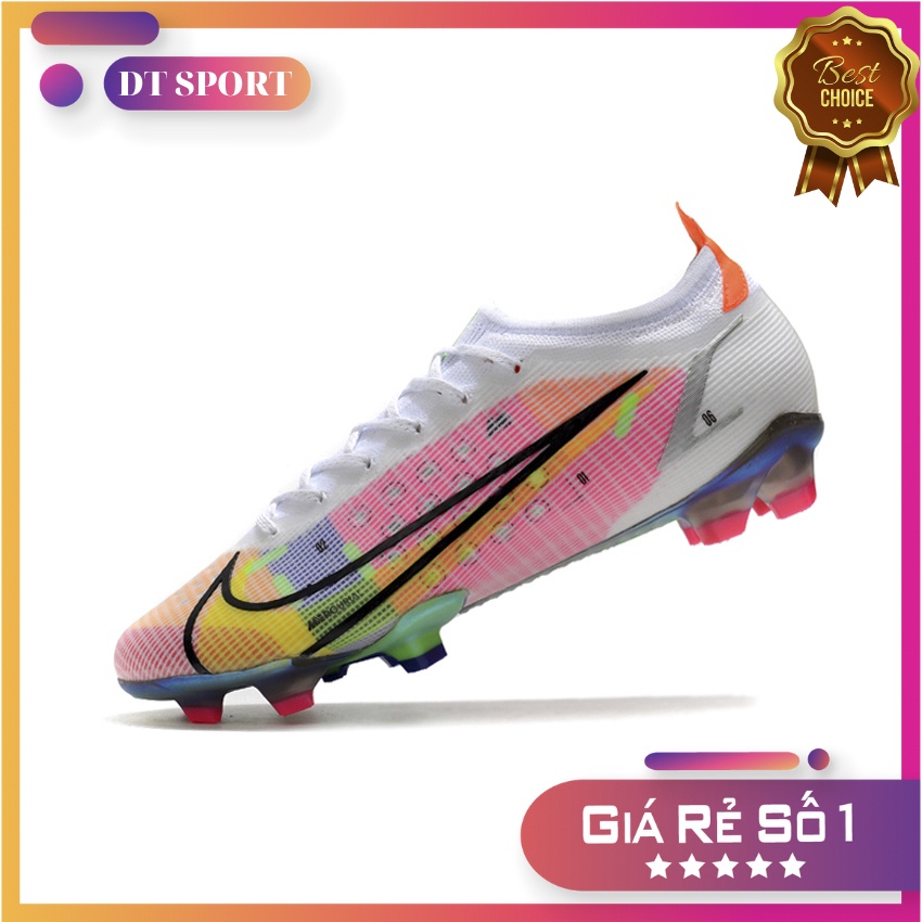 [Tặng Túi Rút Và Tất]Giày Đá Bóng Sân Cỏ Tự Nhiên Mercurial Vapor 14 Elite Fantastic, Giày Đá Banh Nam