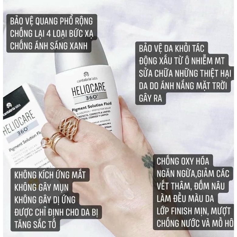 🌞KEM CHỐNG NẮNG PIGMENT HELIOCARE