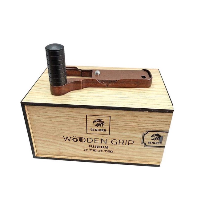 Báng cầm tay Handgrip gỗ Cenlord cho Fujiffilm XT1, XT2, XPro2, XT10, XT20