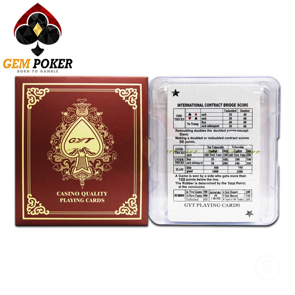 BÀI TÂY NHỰA GYT SMALL N955 XANH/ĐỎ