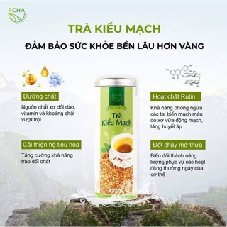 Trà kiều mạch FCHA (Tặng gói trà kiều mạch hương cà phê 90k)