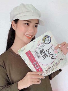 MẶT NẠ BÃ RƯỢU SAKE GIÚP DA TRẮNG SÁNG