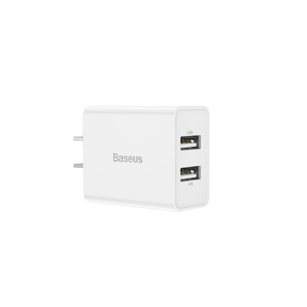 [BH 6 THÁNG] CỦ SẠC NHANH IPHONE BASEUS QC/PD 18W SPEED MINI DUAL U CHARGER 2 CỔNG SẠC NHANH IPHONE SAMSUNG XIAOM