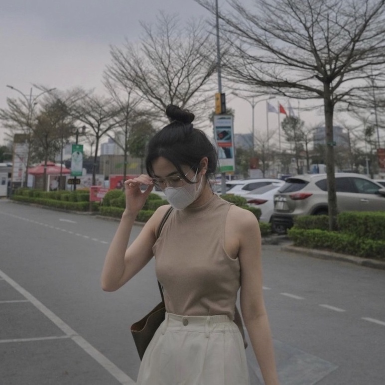 Áo ba lỗ sát nách croptop nữ ôm body