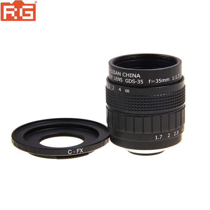 Ngàm Chuyển Ống Kính 35mm F1.7 Cho Máy Ảnh Cctv Fujifilm X-E2 X-E1 X-M1 / T1