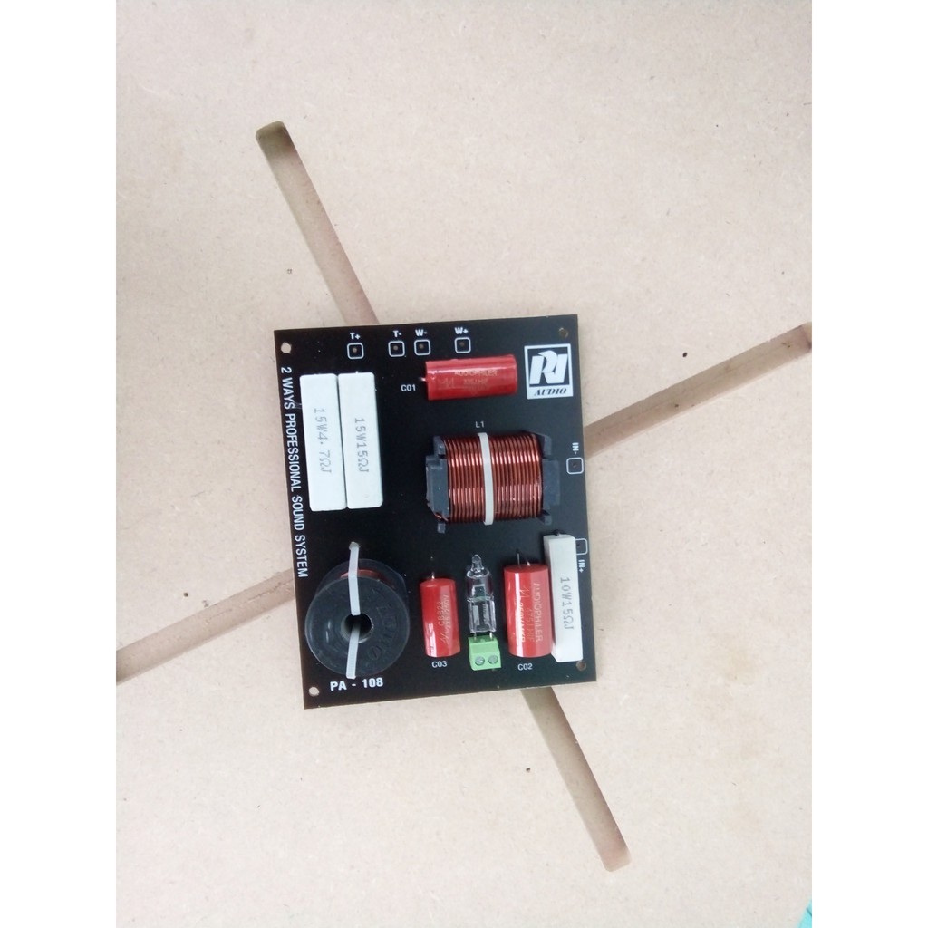 Phân tần 2 loa công suất lớn -2 MẠCH