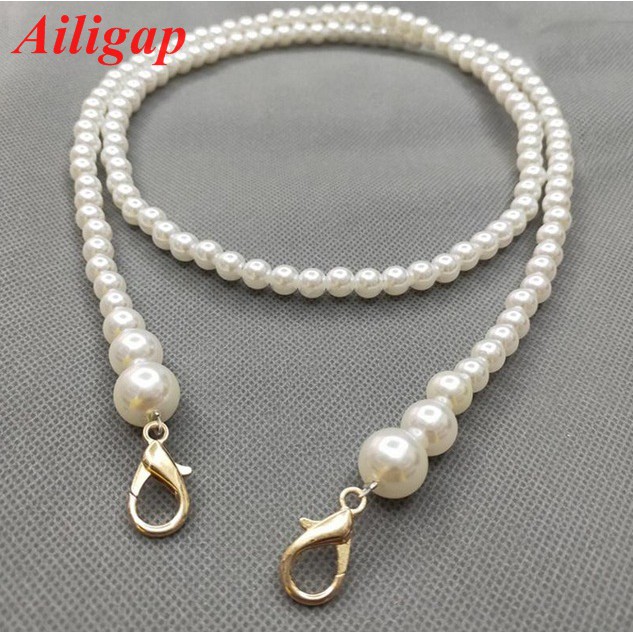  Dây đeo gắn túi xách đính ngọc trai sang trọng cho nữ