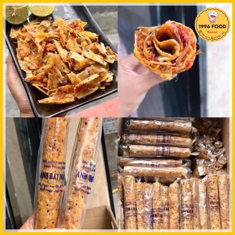 Bánh tráng cuộn mắm ruốc bao ngon