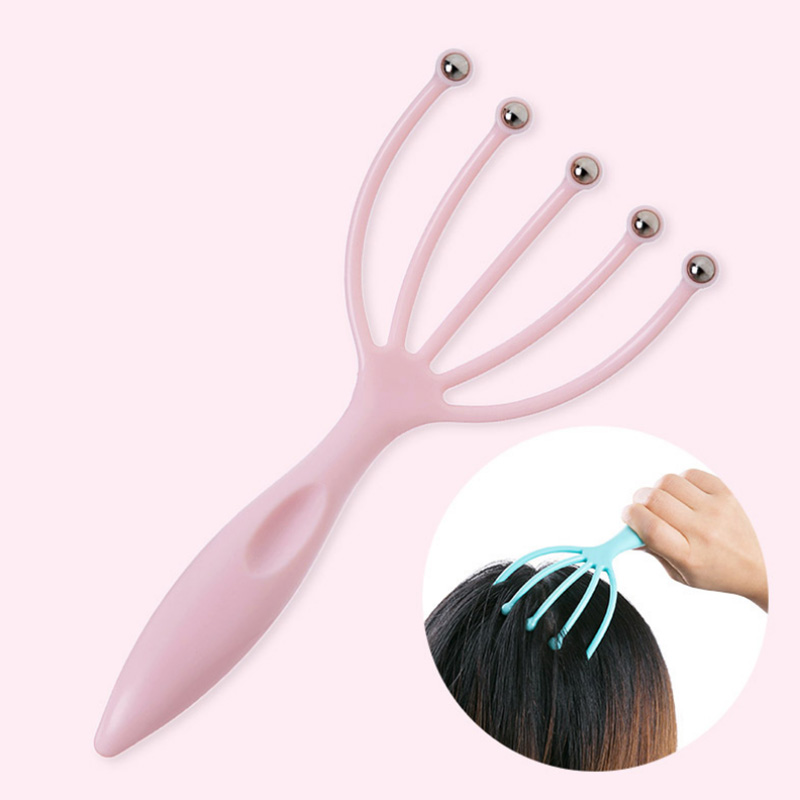 Lược Mát Xa Da Đầu Hình Bạch Tuộc Tiện Dụng
