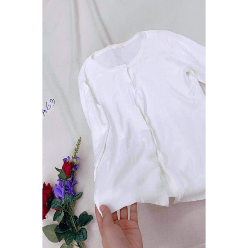 Áo khoác Thun Len cardigan. TA63