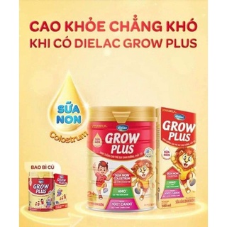 CHÍNH HÃNG] Sữa Bột Vinamilk Dielac Grow Plus 1+, 2+ GP3 - Hộp 850g