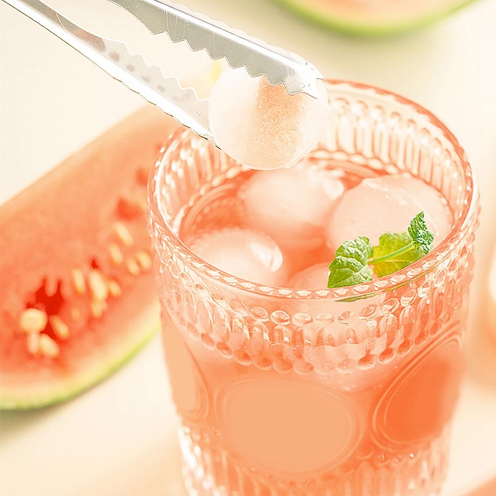 YIYU Khuôn Làm Đá 4 Lỗ 4 Ngăn Hình Tròn Tiện Dụng