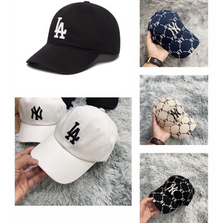 Nón kết Mũ lưỡi trai, mũ bucket NY đen logo đen trắng (hàng xuất dư)