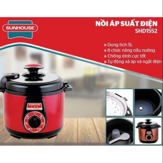 Nồi áp suất sunhouse SHD 1552/1550
