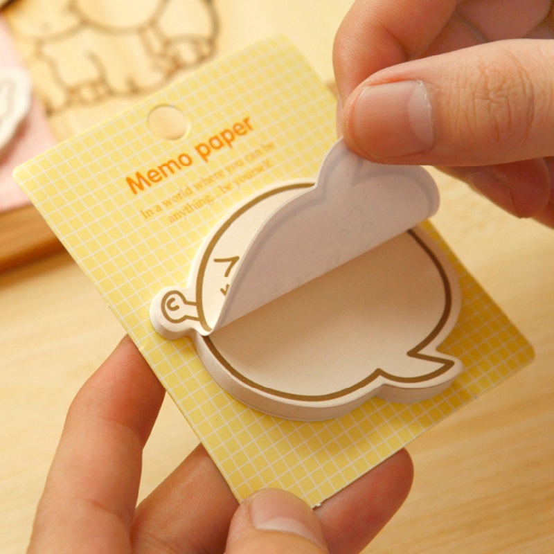 Nhãn dán ghi chú thiết kế biểu tượng cảm xúc hoạt hình sáng tạo dễ thương dành cho nữ sinh