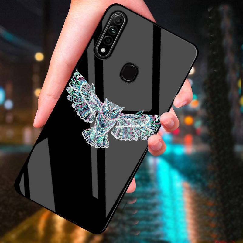 Ốp Lưng OPPO A31 2020 mặt kính cường lực cao cấp thiết kế riêng