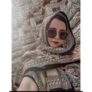 [HÀNG LOẠI 1]Khăn Choàng Boho trắng kem Họa Tiết Thổ Cẩm Đi Biển 1001 Công Dụng Hot Trend