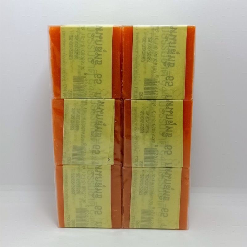 Vỉ 12 Bánh xà phòng Nghệ Cam