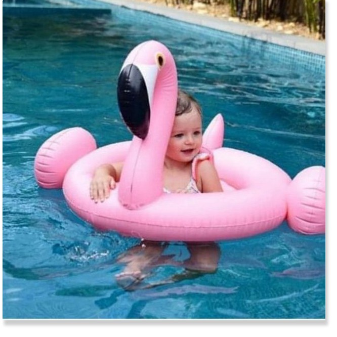 Phao bơi cho bé   GIÁ VỐN]  Phao bơi thiên nga cho bé 2-6 tuổi, tiện dụng, an toàn cho bé khi bơi ở bể bơi hay biển 51