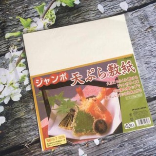 Set 40 giấy thấm dầu mỡ đồ chiên rán