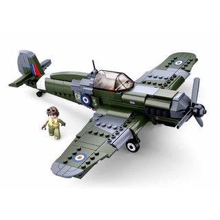 Đồ chơi trẻ em Lắp Ráp Mô Hình Máy Bay Chiến Đấu WW2 290 Mảnh Ghép