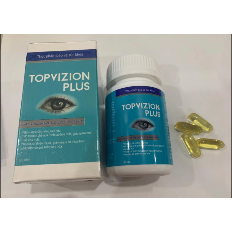 Topvizion Plus – Viên Uống Phục Hồi Thị Lực