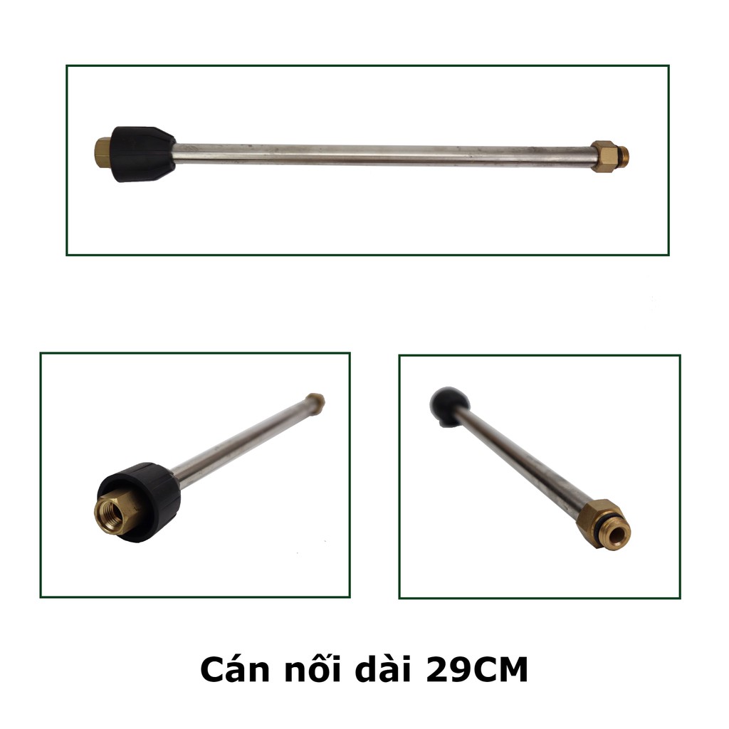 Ống nối dài súng rửa xe áp lực cao của máy xịt rửa áp lực cần xịt rửa xe, cán nối dài