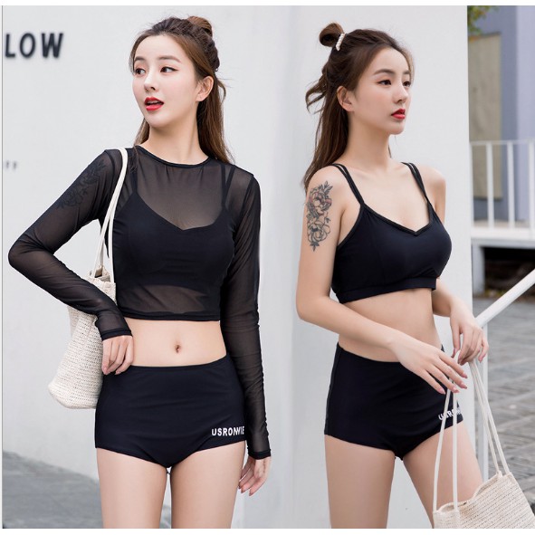 Đồ bơi nữ đi biển QUEEN BIKINI Bikini 2 mảnh đi biển Quảng châu BIK004