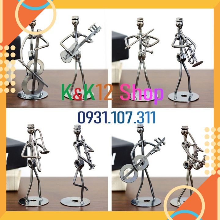 Con lắc Newton, phiên bản nghệ sĩ Guita dao động thăng bằng,  nhiều mẫu thủ công đồ chơi để bàn trang trí XẢ STRESS