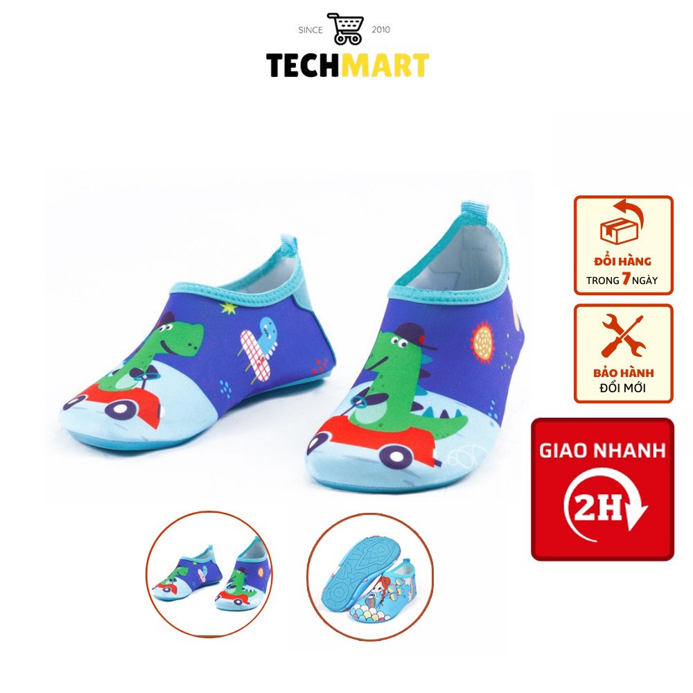 Giày đi biển trẻ em chống trơn trượt, bảo vệ chân, nhanh khô, siêu nhẹ, có nhiều hình đáng yêu